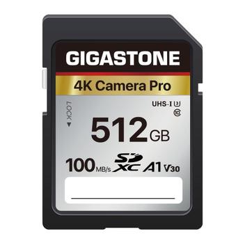 Cartão de memória GIGASTONE 512GB 4K Pro Series para Canon Nikon Sony ...