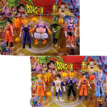 Jenniko　フィギュア　17点セット Cartela C/5 Bonecos Dragon Ball Z Goku Vegeta Broly Freeza - Elite