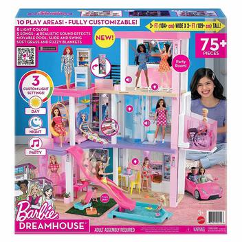 Casa de Bonecas Dos Sonhos Barbie - Interativa com Luz e Som - Mattel -  superlegalbrinquedos