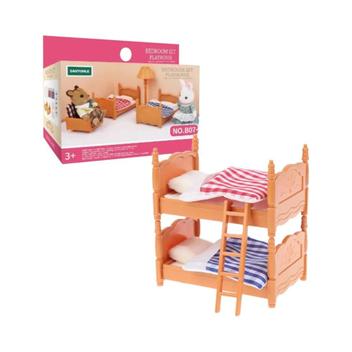 Melody Jane Casa Bambole Legno Bianco Bambino Armadio Miniatura 1:12 Scala Arredamento Cameretta