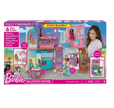 Barbie Vacation House Doll and Playset