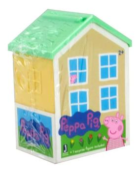 Casa Surpresa da Peppa Pig - Figura Surpresa - Telhado Verde sunny