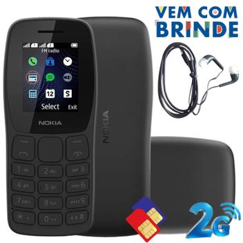 Celular Simples Idoso Câmera Mp3 Fotos Jogos Desbloqueado - Nokia - Celular  Básico - Magazine Luiza