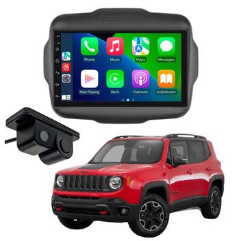 Central Multimídia Jeep Renegade Android Auto Carplay GPS - Autovex