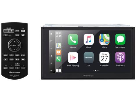 Central Multimídia Pioneer 2 DIN TV Digital - Bluetooth 6,8” Touch