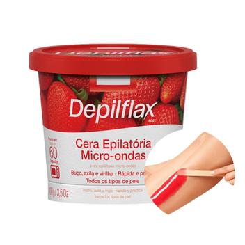 Cera de Microondas para Depilação Corporal Buço Axila e Virilha Morang ...