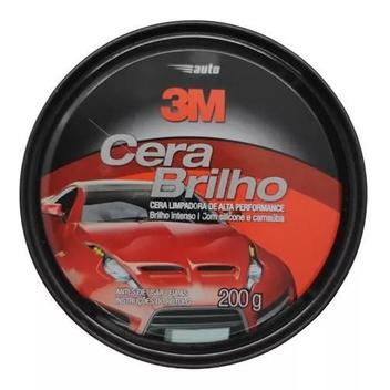 Cera Para Carro 3m Limpeza E Brilho Intenso Carnaúba- PAI - Cera ...