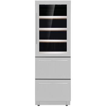 Geladeira/refrigerador 398 Litros 3 Portas Inox - Cuisinart - 220v - 4093160003