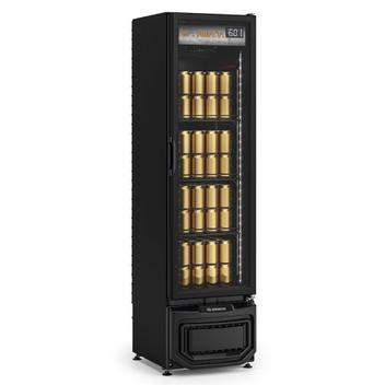 Geladeira/refrigerador 228 Litros 1 Porta Preto Porta de Vidro - Gelopar - 220v - Gcb-23ev Lb Pr