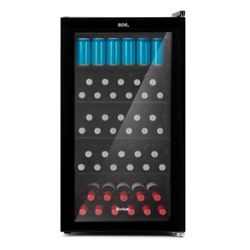 Geladeira/refrigerador 98 Litros 1 Porta Preto Bierhaus - Eos - 220v - Ece100