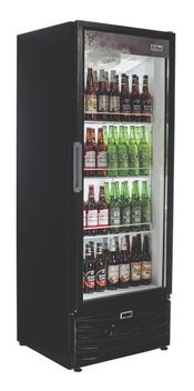 Geladeira/refrigerador 410 Litros 1 Porta Preto Porta de Vidro - Frilux - 220v - Rf 013