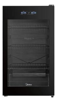 Geladeira/refrigerador 82 Litros 1 Porta Preto Smart 3 em 1 - Midea - Bivolt - Mdrx150fgggl03