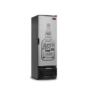 Geladeira/refrigerador 228 Litros 1 Porta Adesivado Porta de Chapa - Gelopar - 110v - Gcb-23e Gwti