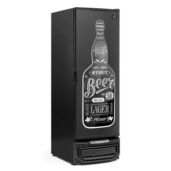 Geladeira/refrigerador 572 Litros 1 Porta Adesivado Porta de Chapa - Gelopar - 220v - Grba570qc