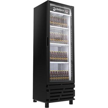 Geladeira/refrigerador 453 Litros 1 Porta Preto Porta de Vidro - Imbera Beyond Cooling - 110v - Ccv315