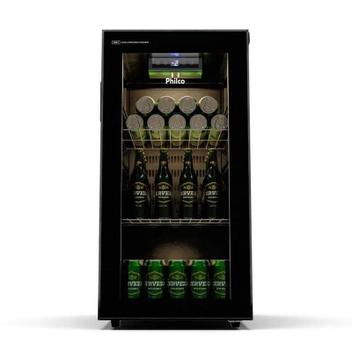 Geladeira/refrigerador 96 Litros 1 Porta Preto - Philco - 110v - Pcv09a