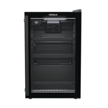 Geladeira/refrigerador 82 Litros 1 Porta Preto Top Light-in - Venax - 110v