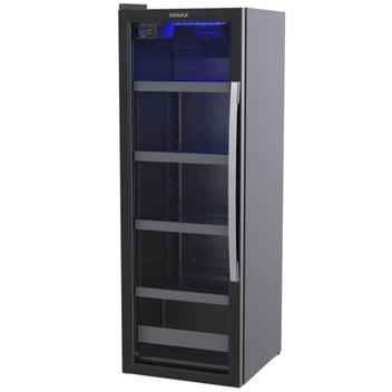 Geladeira/refrigerador 209 Litros 1 Porta Preto Blue Light Invertida - Venax - 220v - Expvbl209