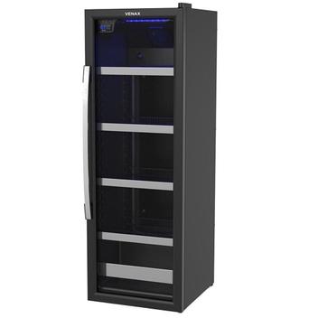 Geladeira/refrigerador 209 Litros 1 Porta Preto Blue Light - Venax - 110v - Expvbl209