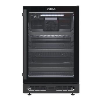 Geladeira/refrigerador 82 Litros 1 Porta Preto Top Light-in Embutir - Venax - 110v