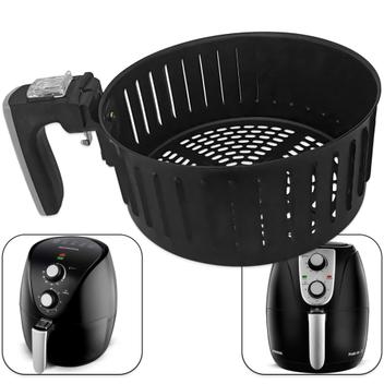 Cesta Completa Redonda Antiaderente com Cabo para Airfryer AF-33 AF-34 ...