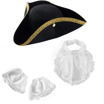Chapéu de pirata, chapéus de festa engraçados, Colonial Tricorn para ...