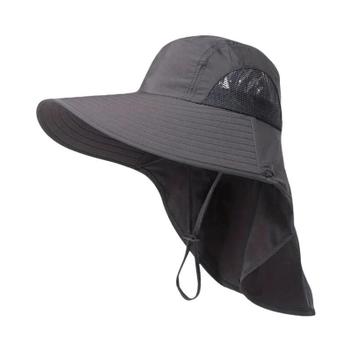 Chapéu de Sol Masculino Impermeável e Respirável - Aba Larga, Ajustável ...