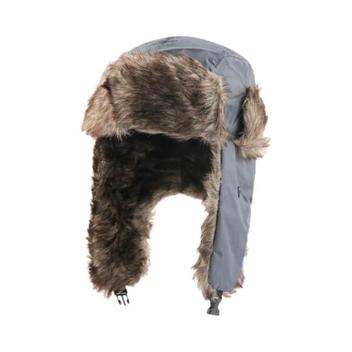 CAMOLAND Berretto Invernale In Pile Unisex, 100% Cotone, Taglia Unica, Multifunzione (scaldacollo, Passamontagna), Nero