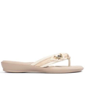Chinelo Camila Rasteira Vanilla/Nude - Piccadilly - Chinelo Feminino