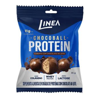 Chocoball Protein Linea Sabor Ao Leite 35g - Chocolate / Barra de ...