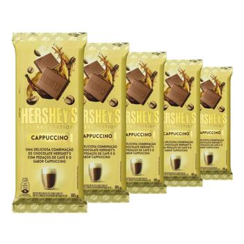 Chocolate Hersheys Café, Cappuccino, 5 Barras 85g - Chocolate / Barra ...