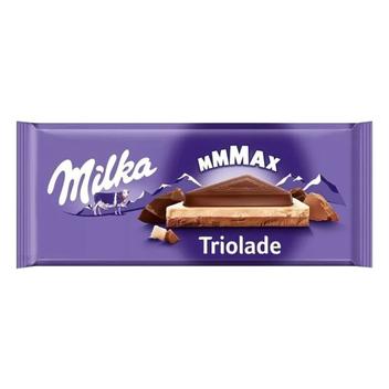 Triolade Chocolate Triolade Milka 280g - Chocolate / Barra de Chocolate ...