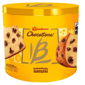 Chocottone Lata Bauducco 750g - Panetone - Magazine Luiza