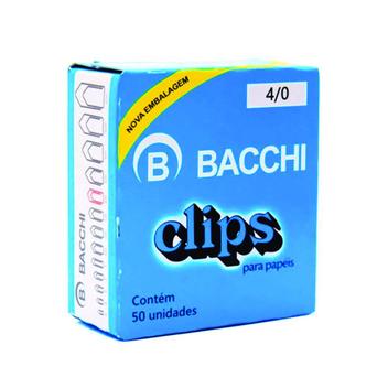 Clips 4/0 c/50 un. Bacchi - Clips - Magazine Luiza
