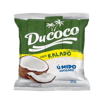 Coco Ralado Ducoco Adoçado 50g - Embalagem com 48 Unidades - Coco ...