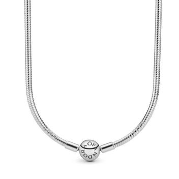 Colar PANDORA Iconic Snake Chain 590742HV em prata esterlina