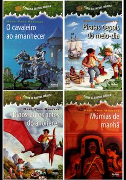 Coleção A Casa da Árvore Mágica - Volumes 1 ao 4 - Kit de Livros ...