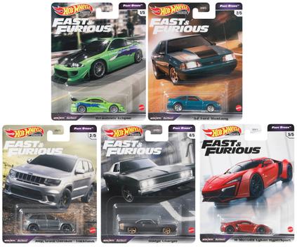 Carrinho Hot Wheels 1:64 Pneu de Borracha Premium Velozes e Furiosos Fast &  Furious, Magalu Empresas