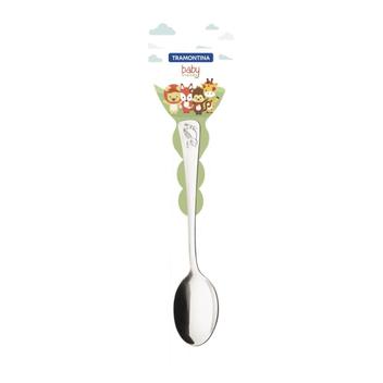 Colher infantil aço inox - Tramontina - Colher para Bebê / Infantil ...