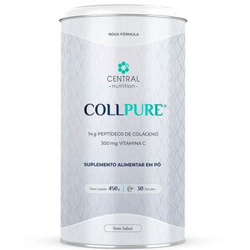 Collpure Colágeno + Vitamina C - Sem Sabor - (450g) - Central Nutrition ...