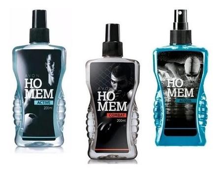Colônia Refrescantes Avon Homem Active + Combat + Acqua - Perfume ...