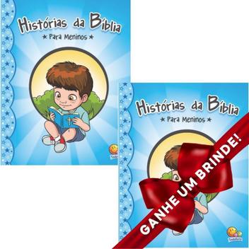 Combo 2 Livros Histórias da Bíblia...Meninos Ilustrada Infantil SBN ...