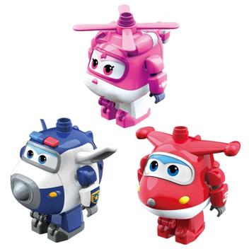 Combo Kids - Cubic Super Wings Paul, Cubic Super Wings Jett e