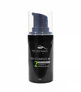 Complex 3d Complex 3D Passo 2 Laminação Lash And Beauty 15ML - Máscara e Rímel ...