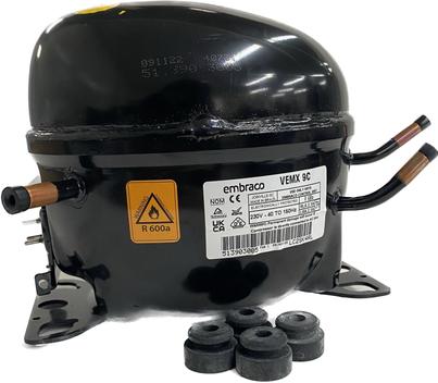 as Compressor Embraco 1/5 Vemx9c R600a Bivolt W10441742 Original