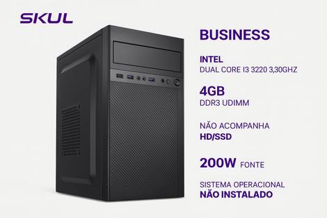 Computador Completo Intel I3 3220 4Gb Ddr3 Pronto Para Escritório Sem ...