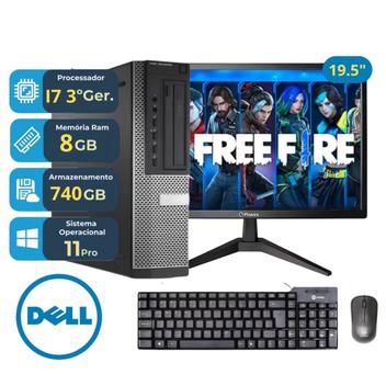 Computador Completo Optiplex 7010 Dell I7 3º Ssd 240gb Hdd 500gb C Usb ...