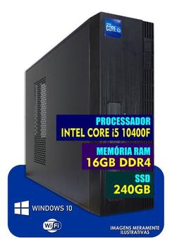 Computador Slim Cpu Core I5 10400f 16gb Ram Ssd 240gb Wifi - PRIME ...