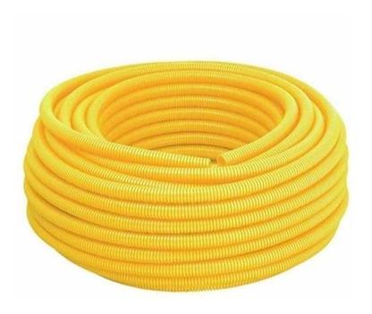 Conduite Corrugado De 5/8 Amarelo 50 Metros - Higipack - Conduíte ...