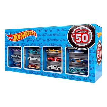 Conjunto Carrinhos Hot Wheels Pacote Com 50 Sortidos Mattel